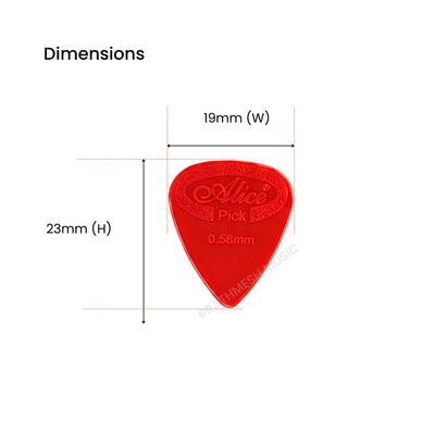 Alice APG-8 Guitar Picks (8 pcs)