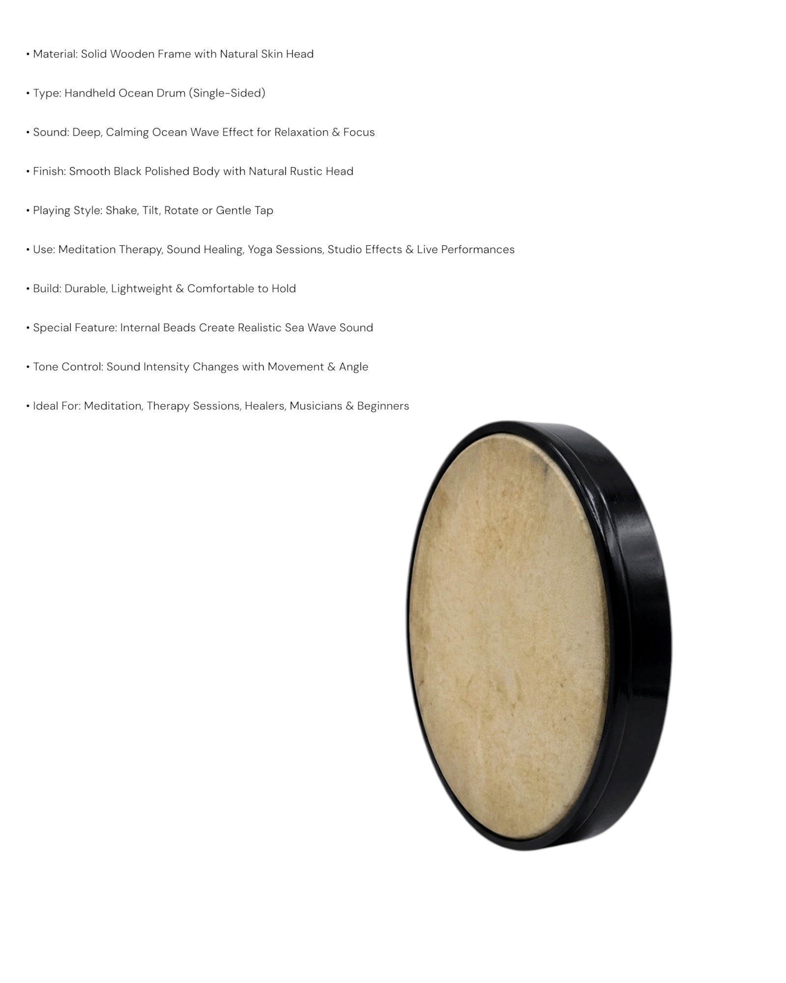 KL Ocean Drum - Wooden