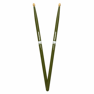 Promark RBH595AW Drumsticks - Green
