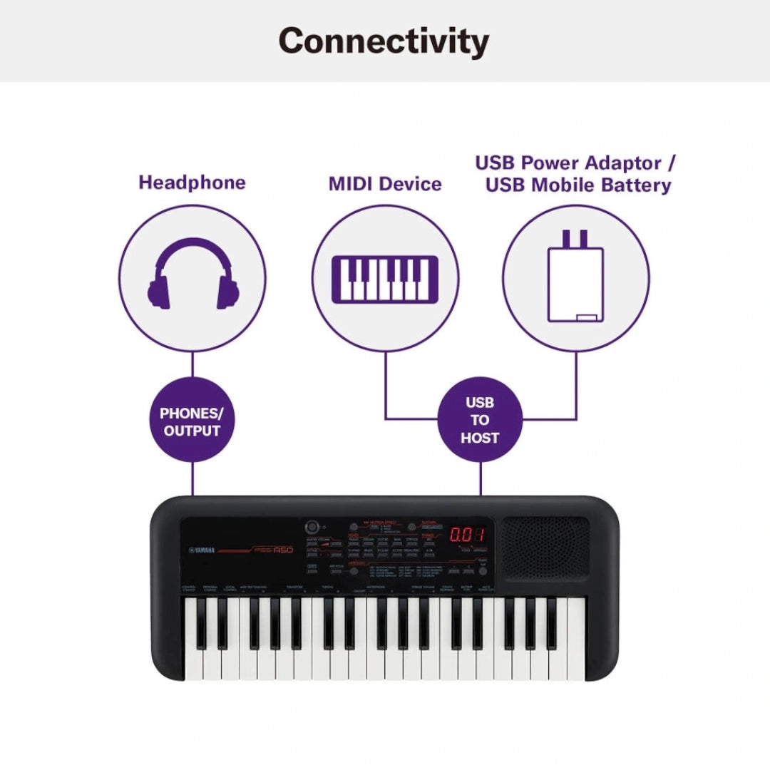 Yamaha PSSA50 37-Key Portable Keyboard