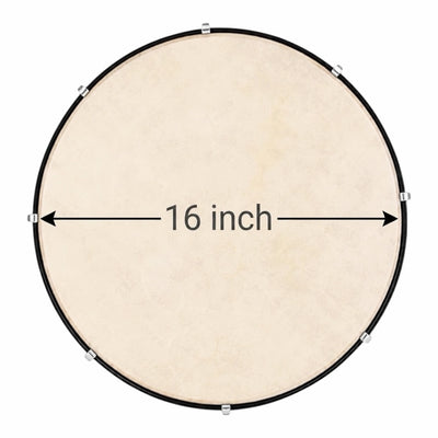 ASF Wooden Duff Drum - 16-Inch