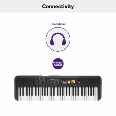 Yamaha PSRF52 61-Key Portable Keyboard