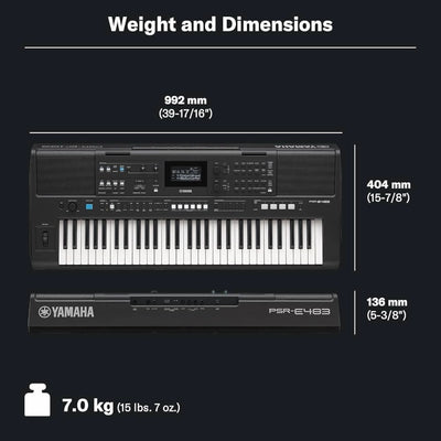 Yamaha PSREW425 76-Key Portable Keyboard