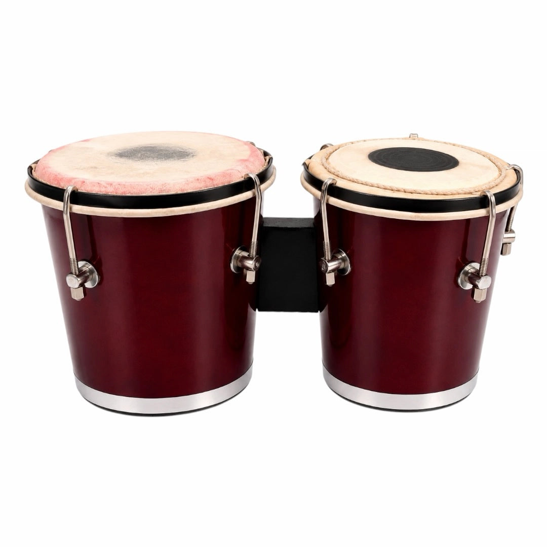 YS Wooden Bhajani Bongo - 2 Pc