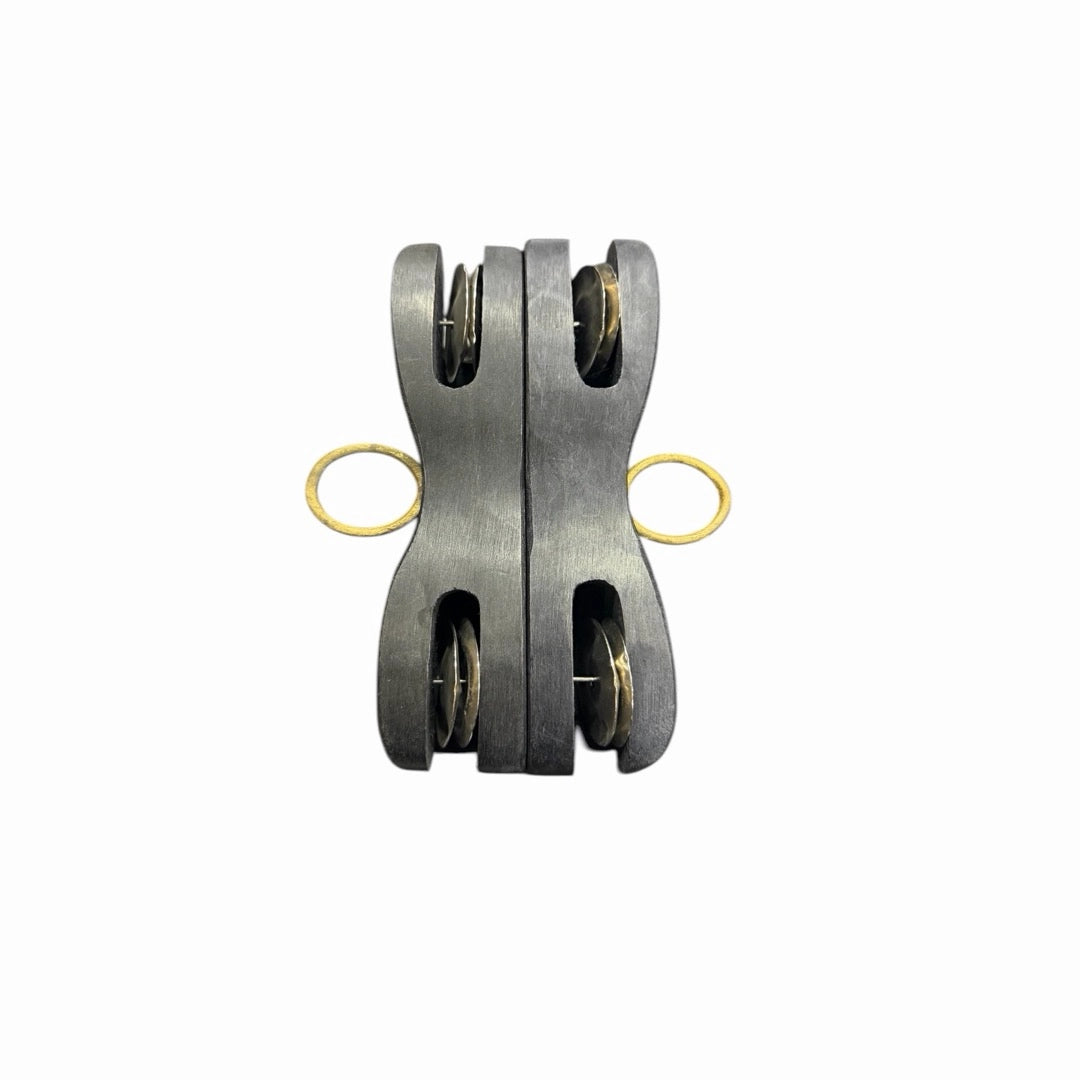 KL Wooden Chipli - Black