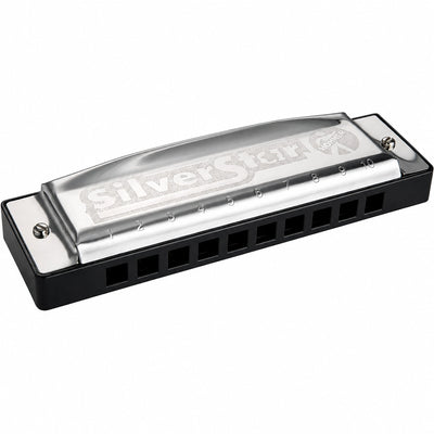 Hohner M50406X Silverstar F Key Diatonic Harmonica