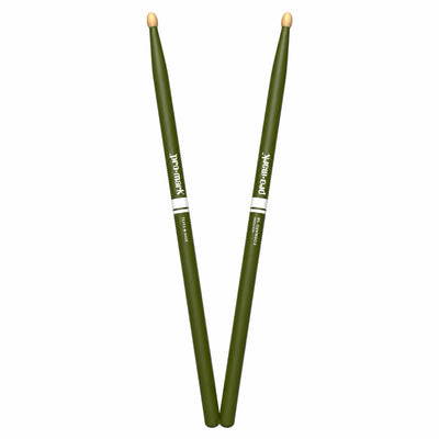 Promark TX5BW Drumsticks - Green