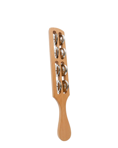 KL Wooden Jingle Stick - 8 Ring