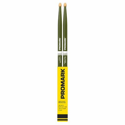 Promark RBH565AW Drumsticks - Green