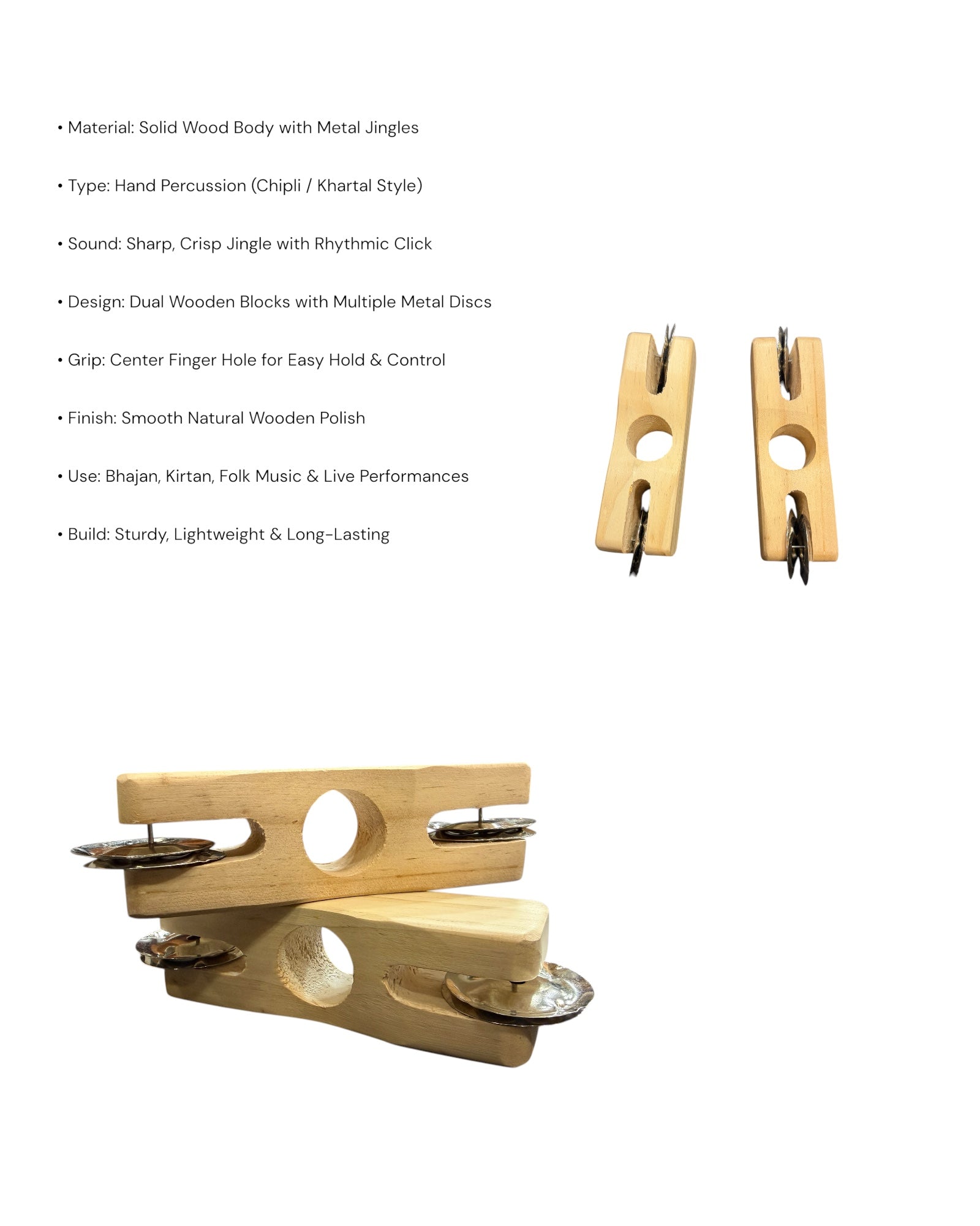 KL Wooden Chipli - Large