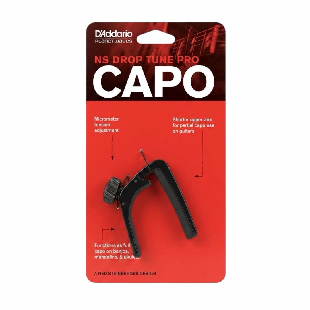 D'Addario PW-CP-06 NS Drop Tune Guitar Capo