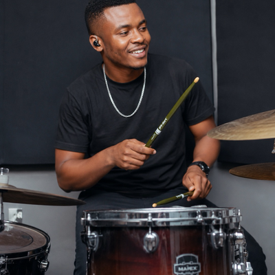 Promark TX5BW Drumsticks - Green