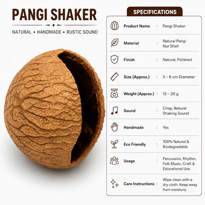 AMR Foot Rattle with Pangi Seeds - Shaker