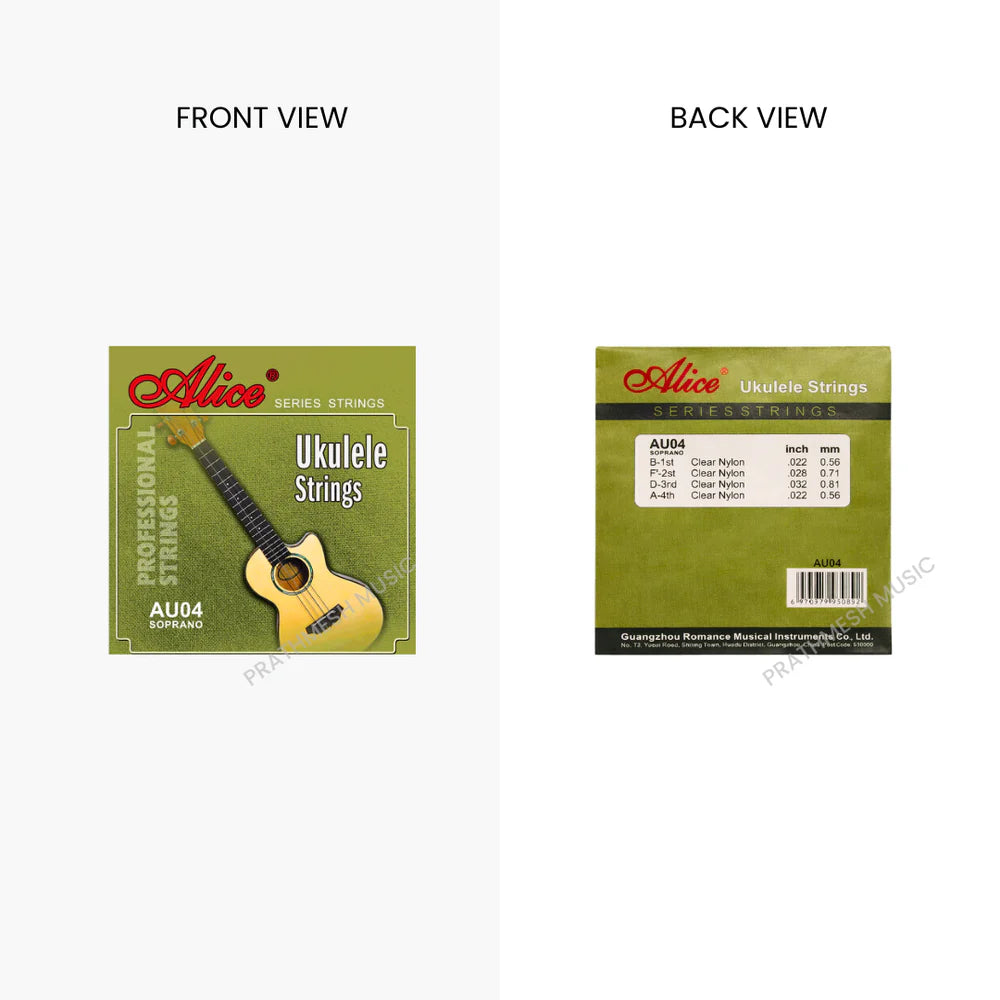 Alice AU04 Ukulele Strings - Nylon